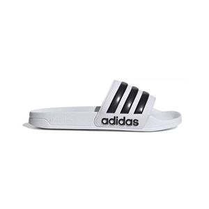 Sandalias Adidas Adilette Shower Color Blanco Negro