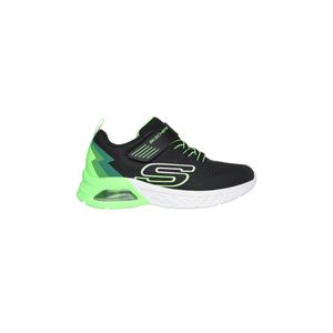 Tenis Skechers Microspec Max II Vordrox Color Negro Verde Blanco