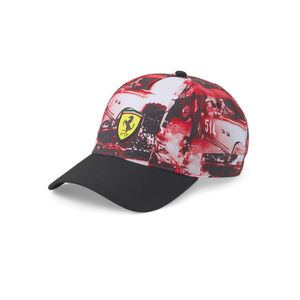 Gorra Puma Scuderia Ferrari Sportwear Road Trip Color Rojo Negro