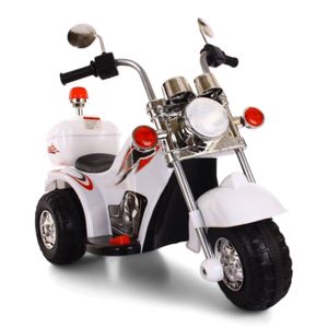Montable Chopper Para Niños Y Niñas Blanco