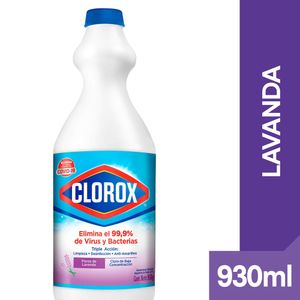 Blanqueador Clorox Flores de Lavanda 930 Ml