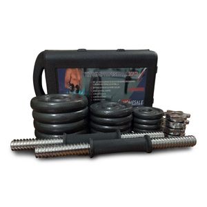 Kit Mancuernas Pesas 20Kg Home Sale Antideslizante Estuche