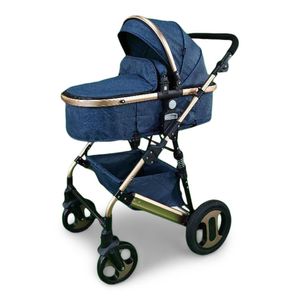 Coche Bebe Bambino M1 Coche Paseador Multiposicion Azul