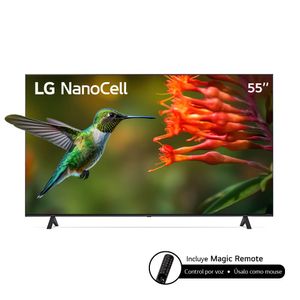 Televisor LG 55 Pulgadas Nano Cell LED UHD 4K 55Nano77Sra,Awc