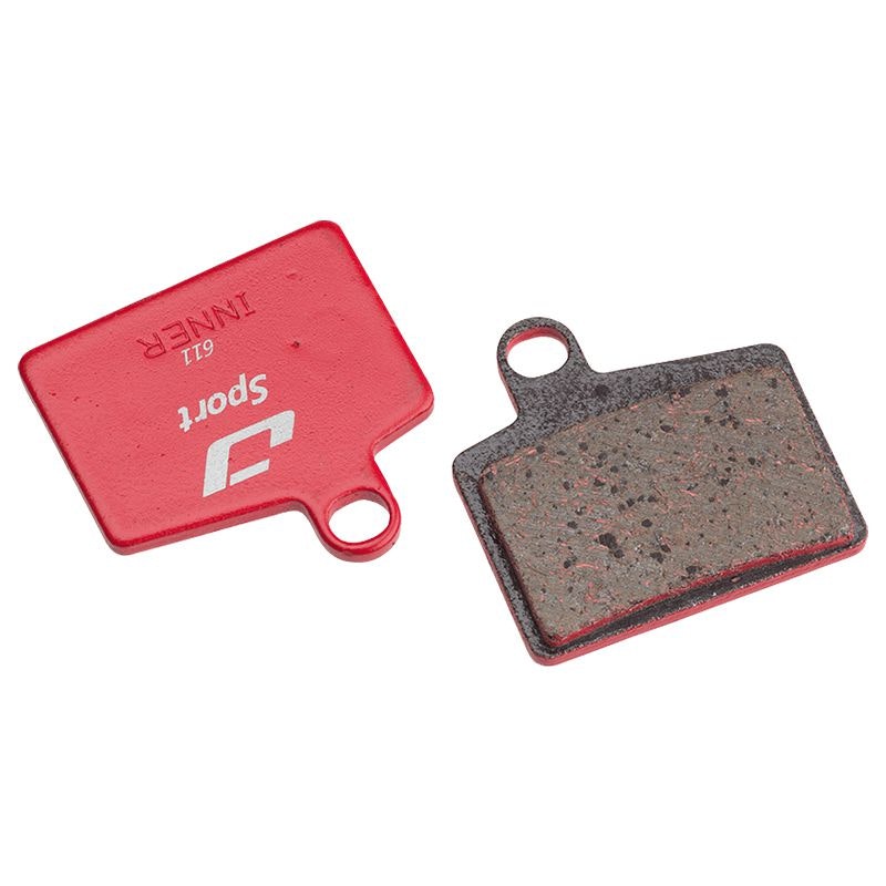 Jagwire Pastillas De Freno De Disco Mountain Sport - Parte Trasera De Acero Semimetálico