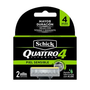 Repuesto Máquina de Afeitar Schick Quattro Titanium