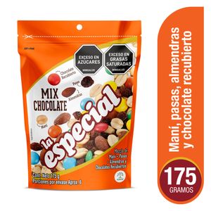 Maní La Especial Mezcla Cubierta de Chocolate 175 G