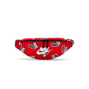 Riñonera Nike Heritage Color Rojo Negro Blanco