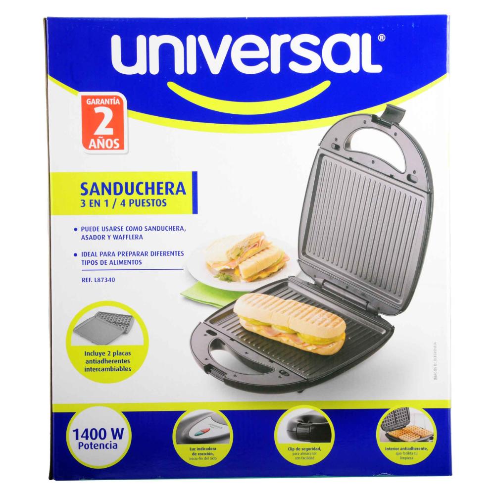 Grill Sanduchera Waflera Universal Sanduchera Universal Sanduchera