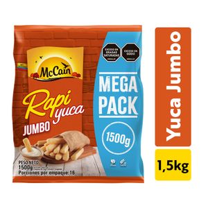 Croqueta Rapiyuca Yuca Jumbo Congeladas 1500 G