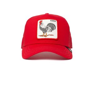 Gorra Goorin Bros The Cock Color Rojo Blanco  Hombre
