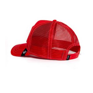 Gorra Goorin Bros The Cock Color Rojo Blanco  Hombre