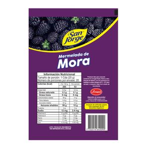 Mermelada San Jorge Mora Doypack x 400gr