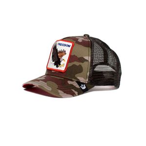 Gorra Goorin Bros The Freedom Eagle Color Negro Blanco Rojo Verde  Hombre