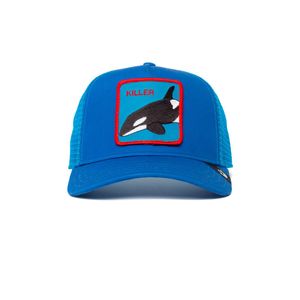 Gorra Goorin Bros Killer Whale Color Azul Negro Rojo  Hombre
