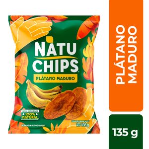 Pasaboca Natuchips Plátano Maduro 135 G