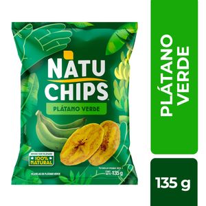 Pasaboca Natuchips Plátano Verde 135 G