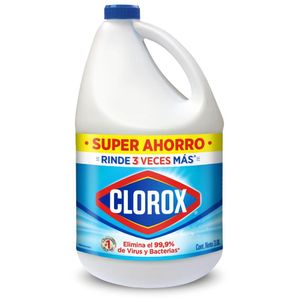 Blanqueador Clorox Original Botella 3800 Ml