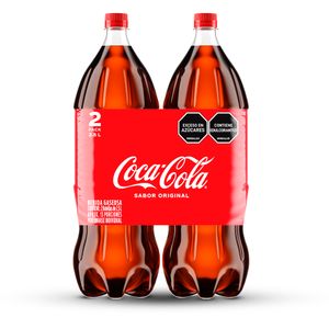 Gaseosa Coca Cola 2,5 Lt X2 Unds