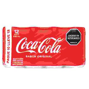 Gaseosa Coca Cola Original 235 Ml X12 Unds