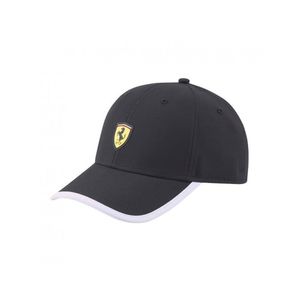 Gorra Puma Ferrari Aptwr Race Hombre Color Negro Blanco Amarillo