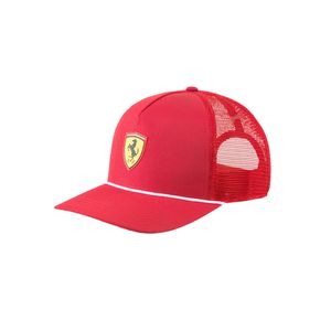 Gorra Puma Trucker Scuderia Ferrari SPTWR Hombre Color Rojo Blanco Amarillo