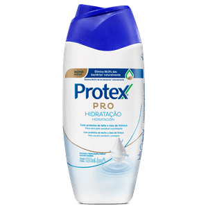 Jabon Líquido Cuerpo Protex Pro Antibacterial Hidratación 230 Ml