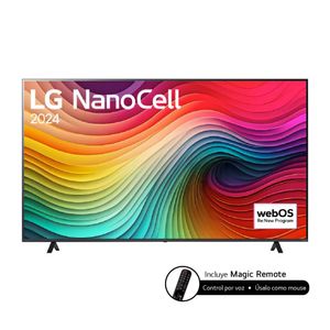Televisor LG 70 Pulgadas Nanocell UHD 4K Smart TV Webos 24 70Nano80Tsa