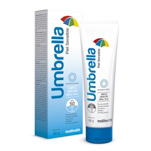 UMBRELLA 50SPF PIEL SENSIBLE EMULSION TUBO X 60 GRAMOS