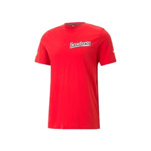 Camiseta Puma Scuderia Ferrari Hombre Color Rojo Blanco