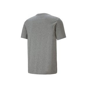 Camiseta Puma Essentials Logo Hombre Color Gris Negro