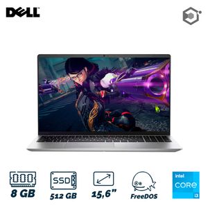 Portátil Dell 15 Inspiron 3520 Intel Core i3 1215U 8GB RAM SSD 512GB 15P