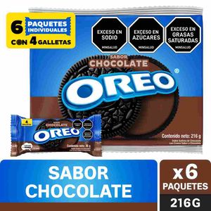 Galleta Oreo Chocolate 216 G
