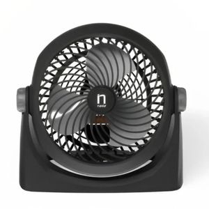 Ventilador Navia Inclinacion 360 3Vel Negro De 10"