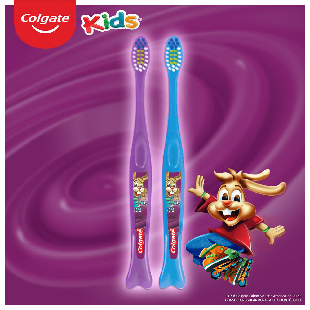 Cepillo de Dientes Niños Extra Suave x2 Colgate Olímpica