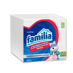 Servilleta Familia Acolchamax Normal X100 Unds
