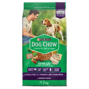 Alimento Perro Dog Chow Adultos Mayores 7 años 2 Kg