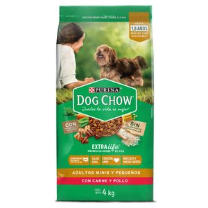 Alimento Perro Dog Chow Adultos Razas Pequeñas 4 Kg