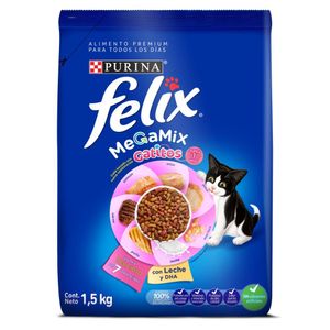 Alimento para Gato Felix Megamix 1.5Kg