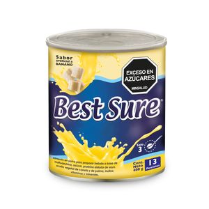 BEST SURE FORTE BANANO LATA X 400 GR