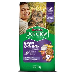 Alimento para perro Dog Chow® Cachorros Gran Comienzo® Minis y Peq x 1kg