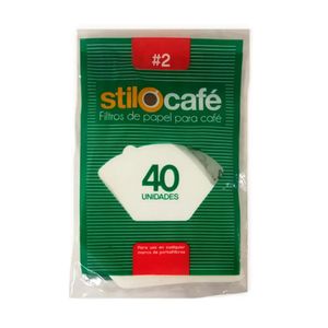 Filtro de Papel Stilotex Para Café # 2x40 Ref 10002