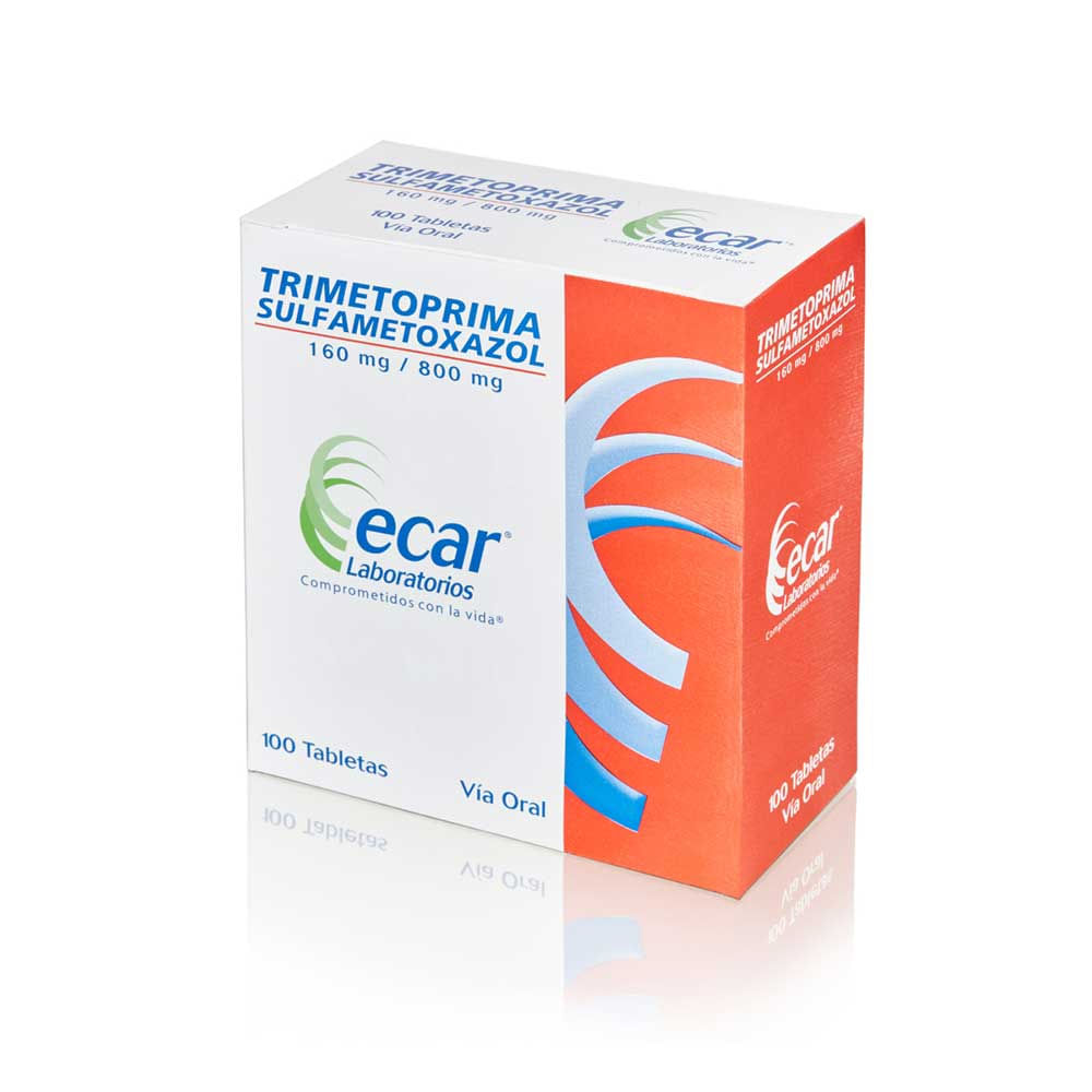 TRIMETOPRIM SULFA 160/800 MG BLISTER X 10 TABLETAS