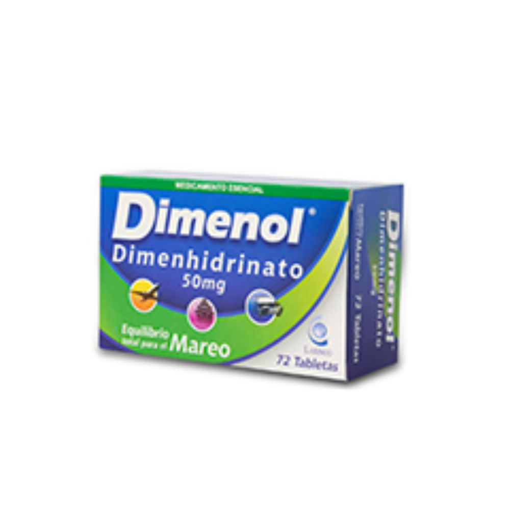 DIMENOL 50 MG BLISTER X 6 TABLETAS