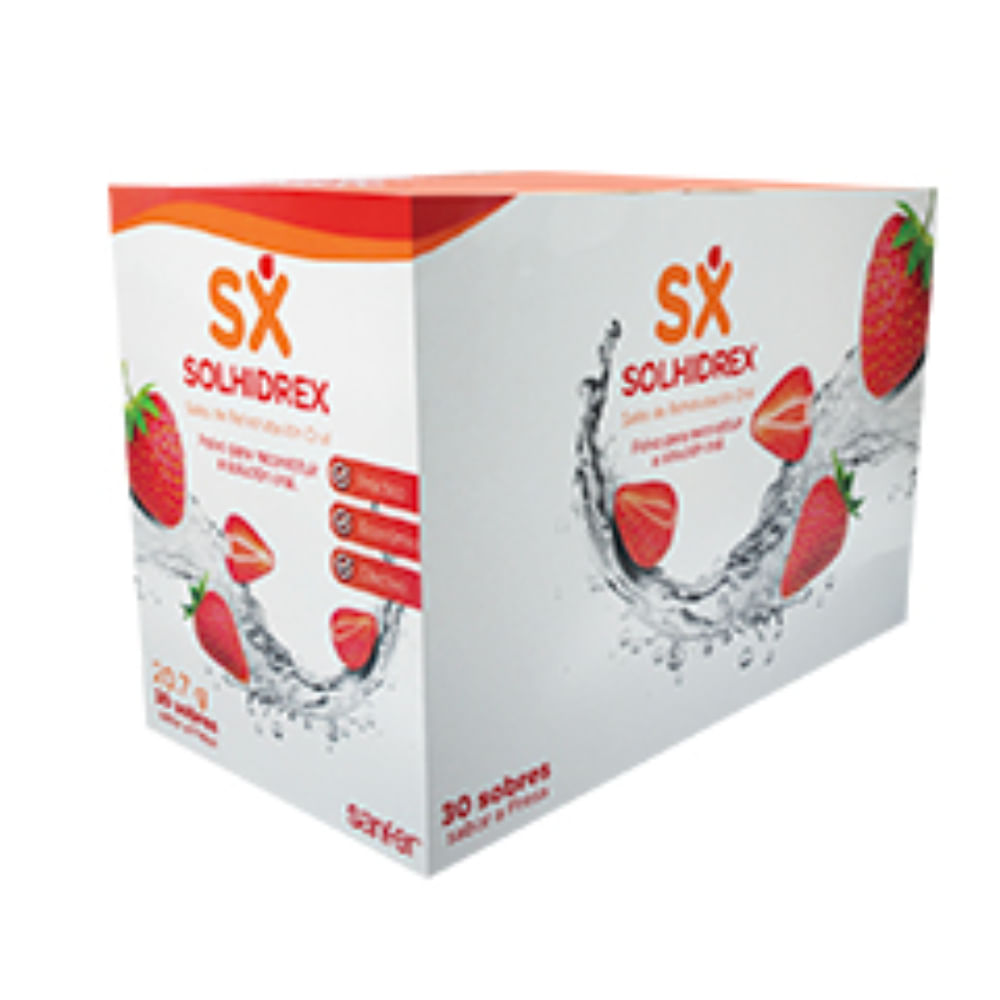SOLHIDREX SALES FRESA CAJA X 30 SOBRES