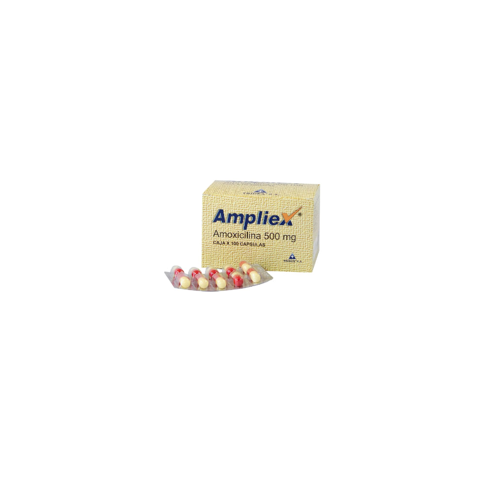 AMPLIEX 500 MG CAJA X 10 BLISTER X 10 TABLETAS