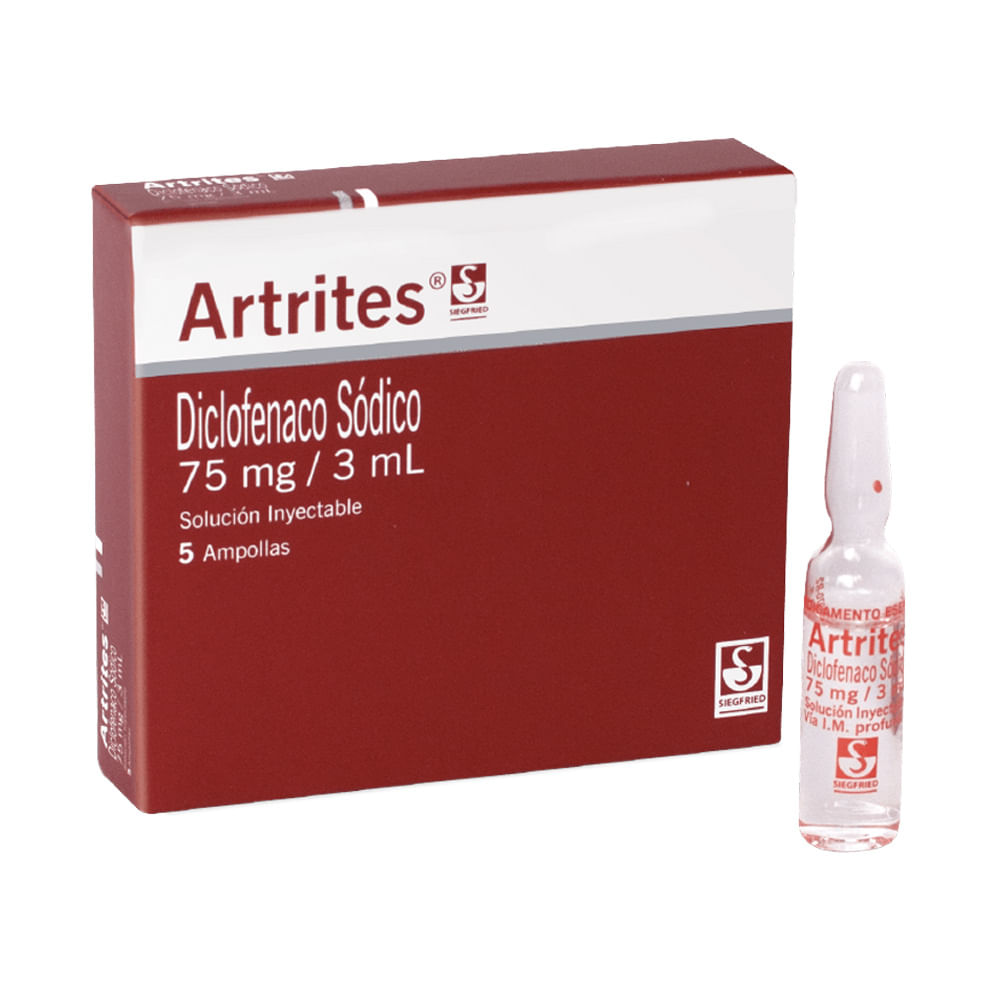 ARTRITES 75MG/3ML SOLUCION INYECTABLE X 1 AMPOLLA