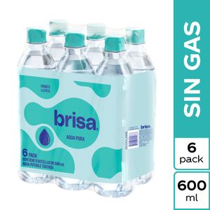 Agua Brisa sin Gas 600 Ml X6 Unds