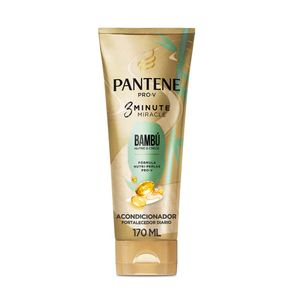 Acondicionador Pantene 3 Minute Bambú 170 Ml