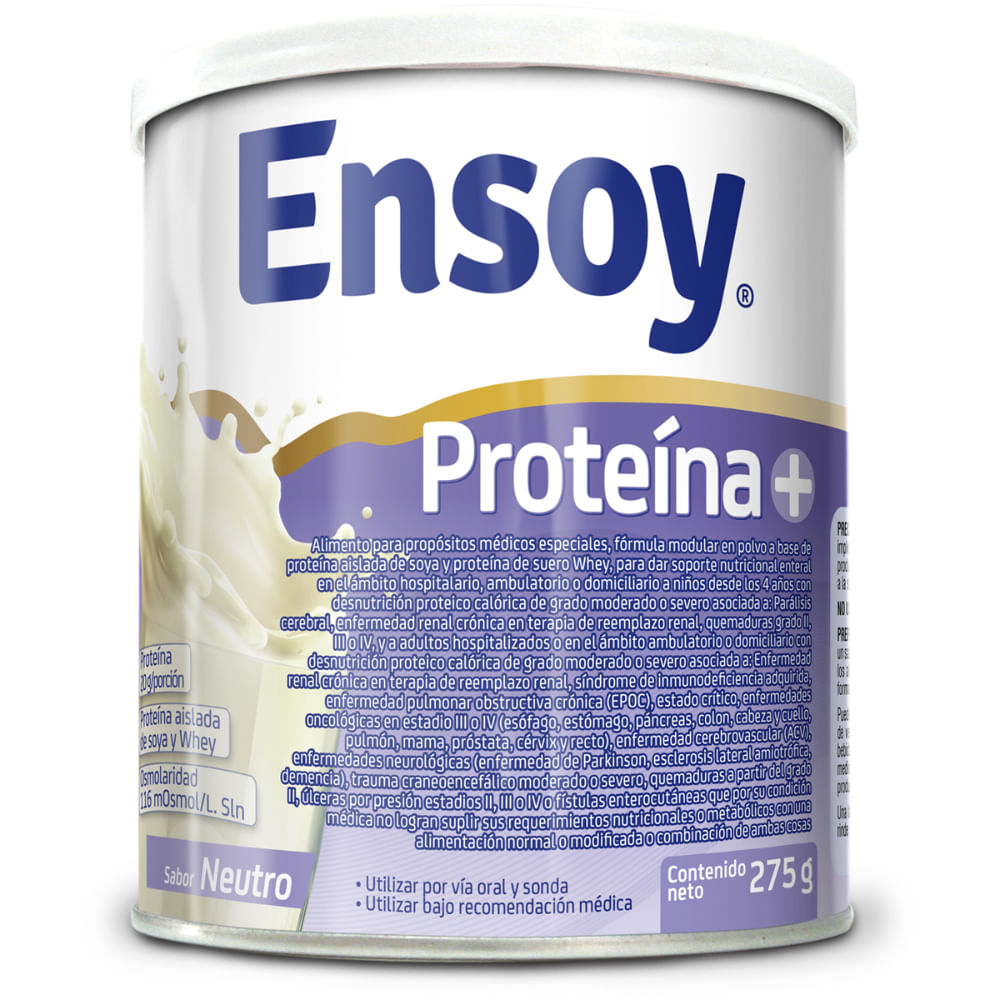 ENSOY PROTEINA POLVO POTE X 275 GRAMOS Olímpica